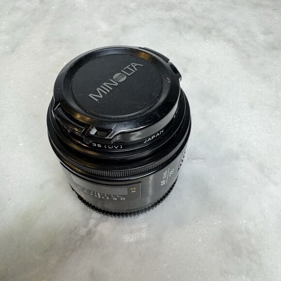 Minolta Maxxum AF 28mm f/2.8 Wide Angle Lens Sony Alpha A Mount w/ Caps Filter - Picture 2 of 10